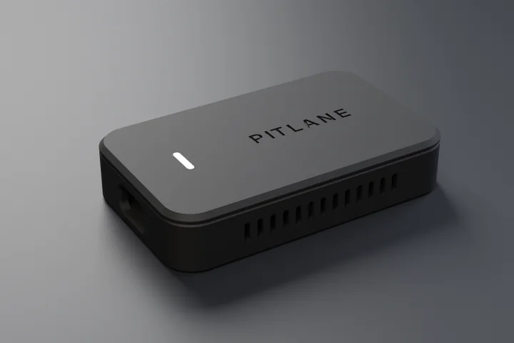 PITLANE GPS, корпус чёрный